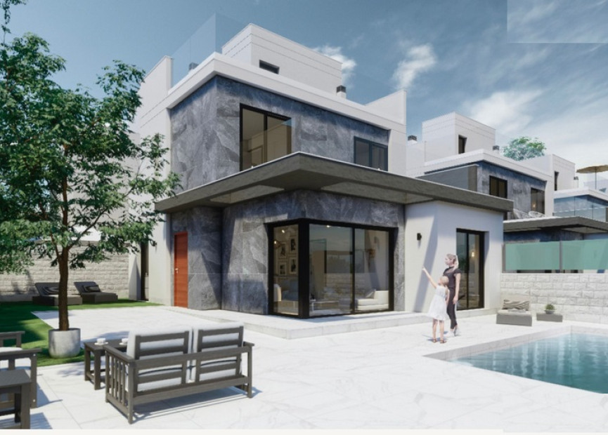 Nieuwbouw woningen - 3. Halfvrijstaand huis - Pilar de la Horadada - Costa Blanca Zuid