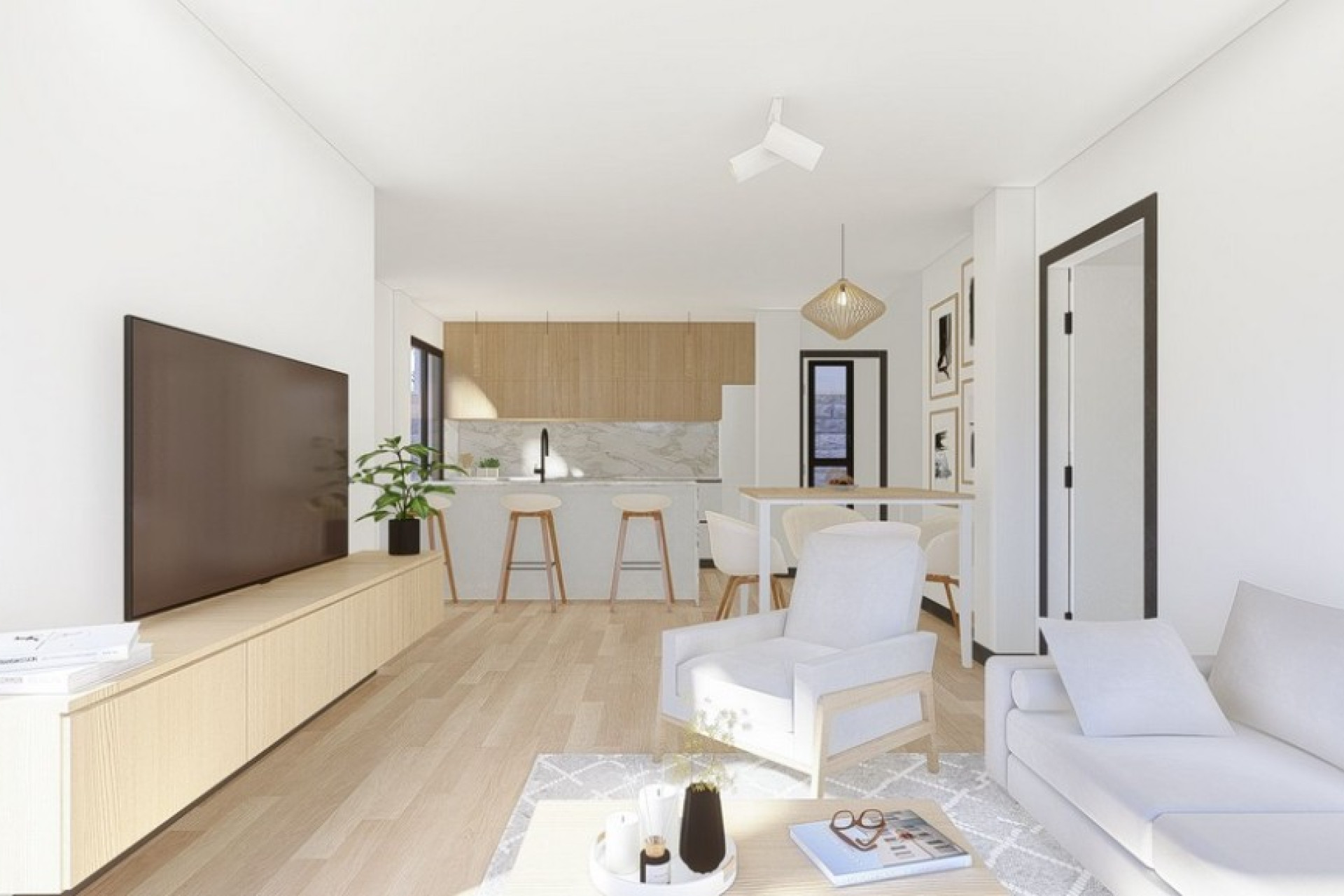 Nieuwbouw woningen - 3. Halfvrijstaand huis - Pilar de la Horadada - Costa Blanca Zuid