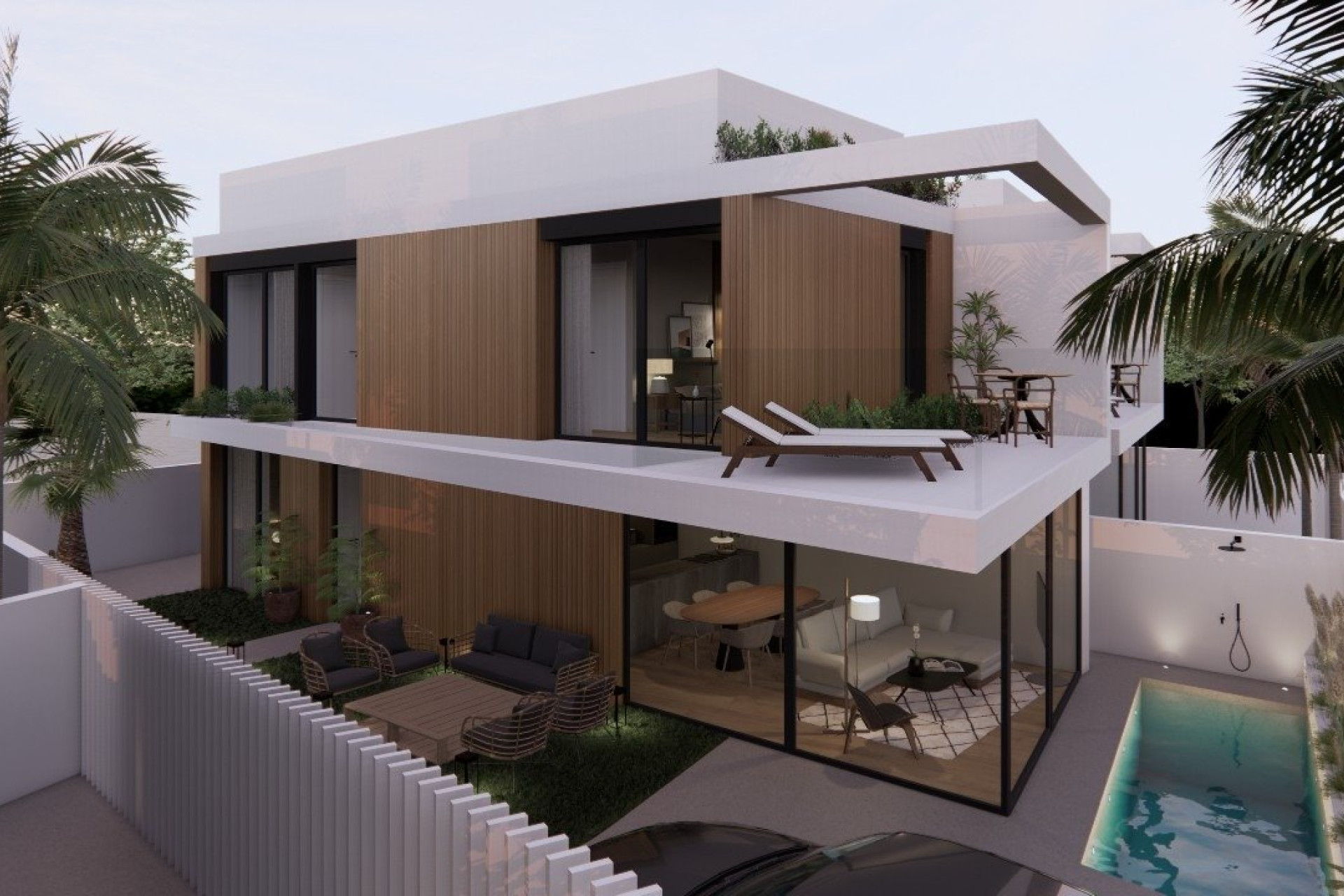 Nieuwbouw woningen - 3. Halfvrijstaand huis - Pilar de la Horadada - Costa Blanca Zuid
