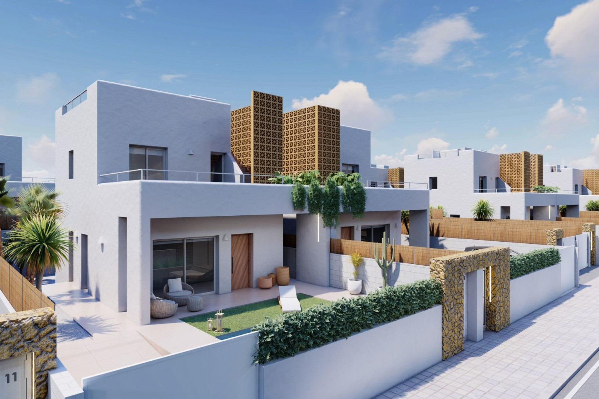 Nieuwbouw woningen - 3. Halfvrijstaand huis - Pilar de la Horadada - Costa Blanca Zuid