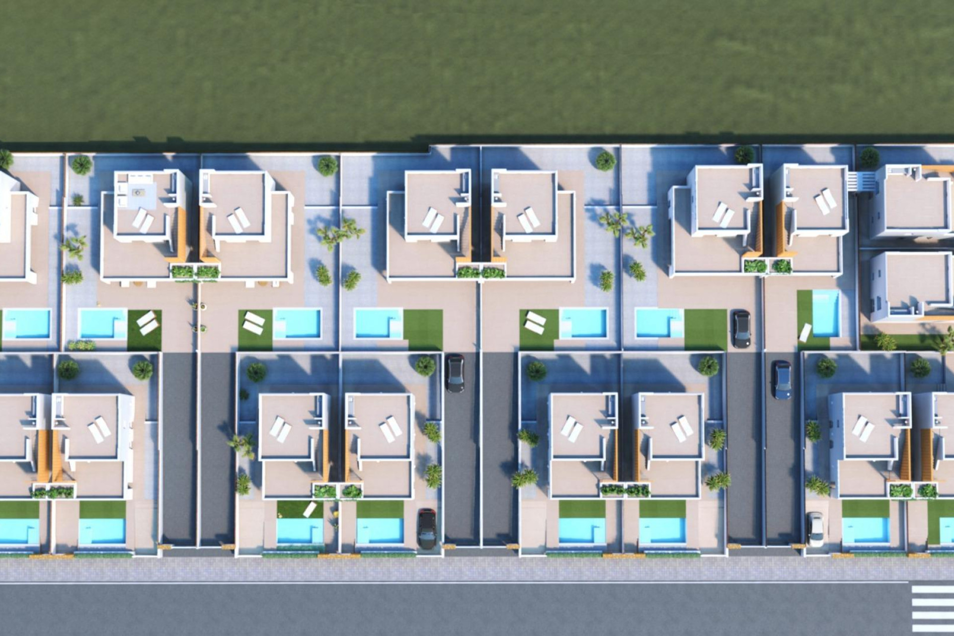 Nieuwbouw woningen - 3. Halfvrijstaand huis - Pilar de la Horadada - Costa Blanca Zuid