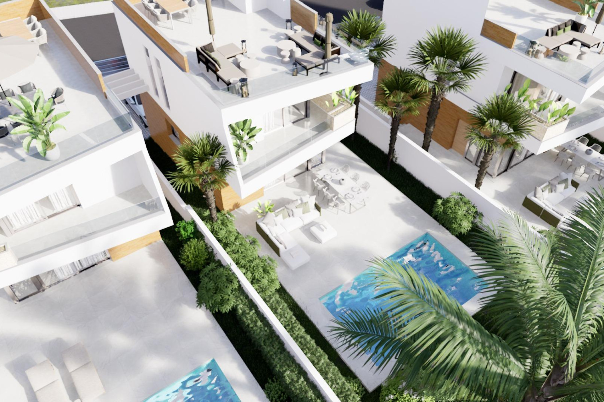 Nieuwbouw woningen - 3. Halfvrijstaand huis - Pilar de la Horadada - Costa Blanca Zuid