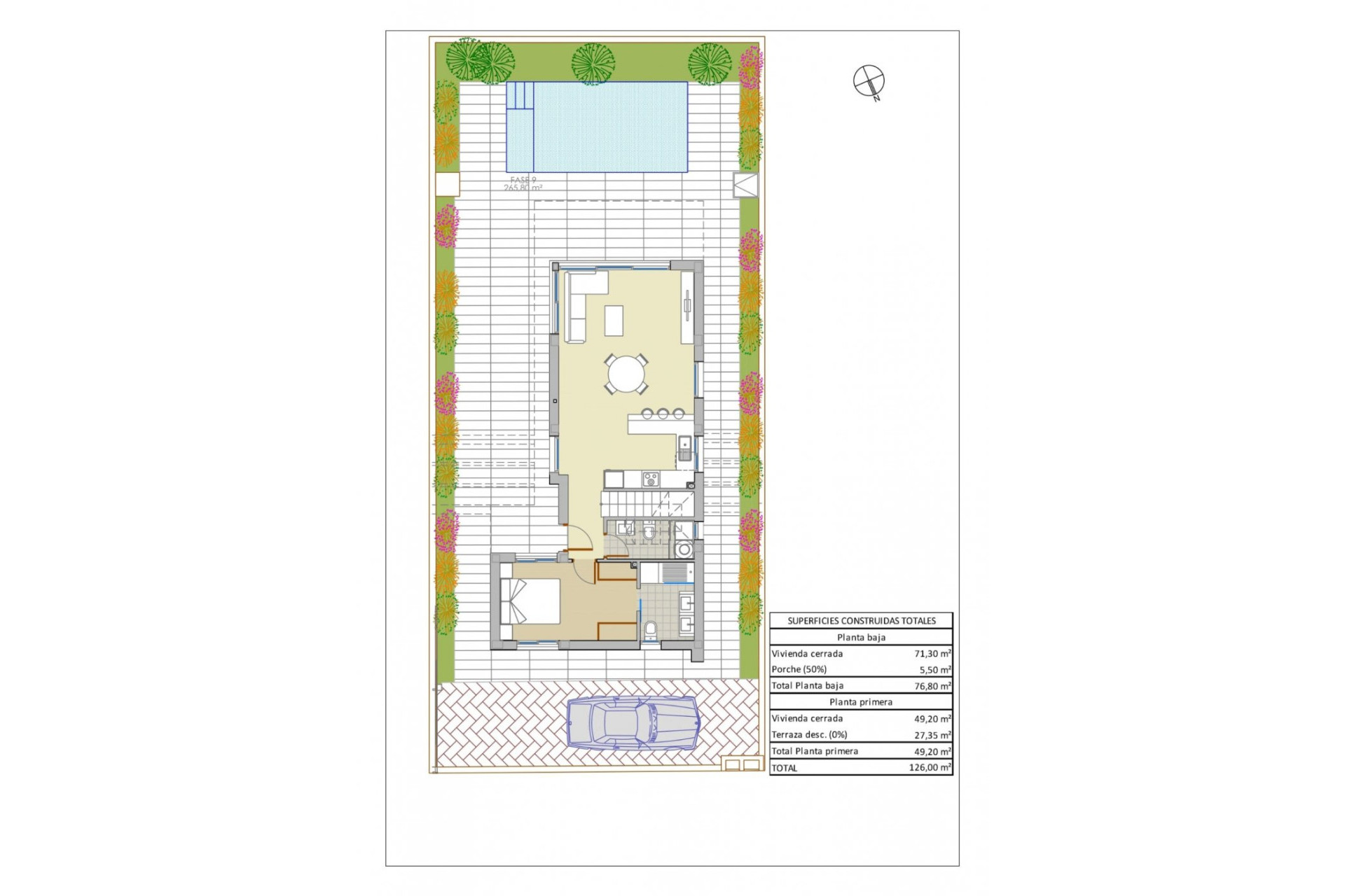 Nieuwbouw woningen - 3. Halfvrijstaand huis - Pilar de la Horadada - Costa Blanca Zuid