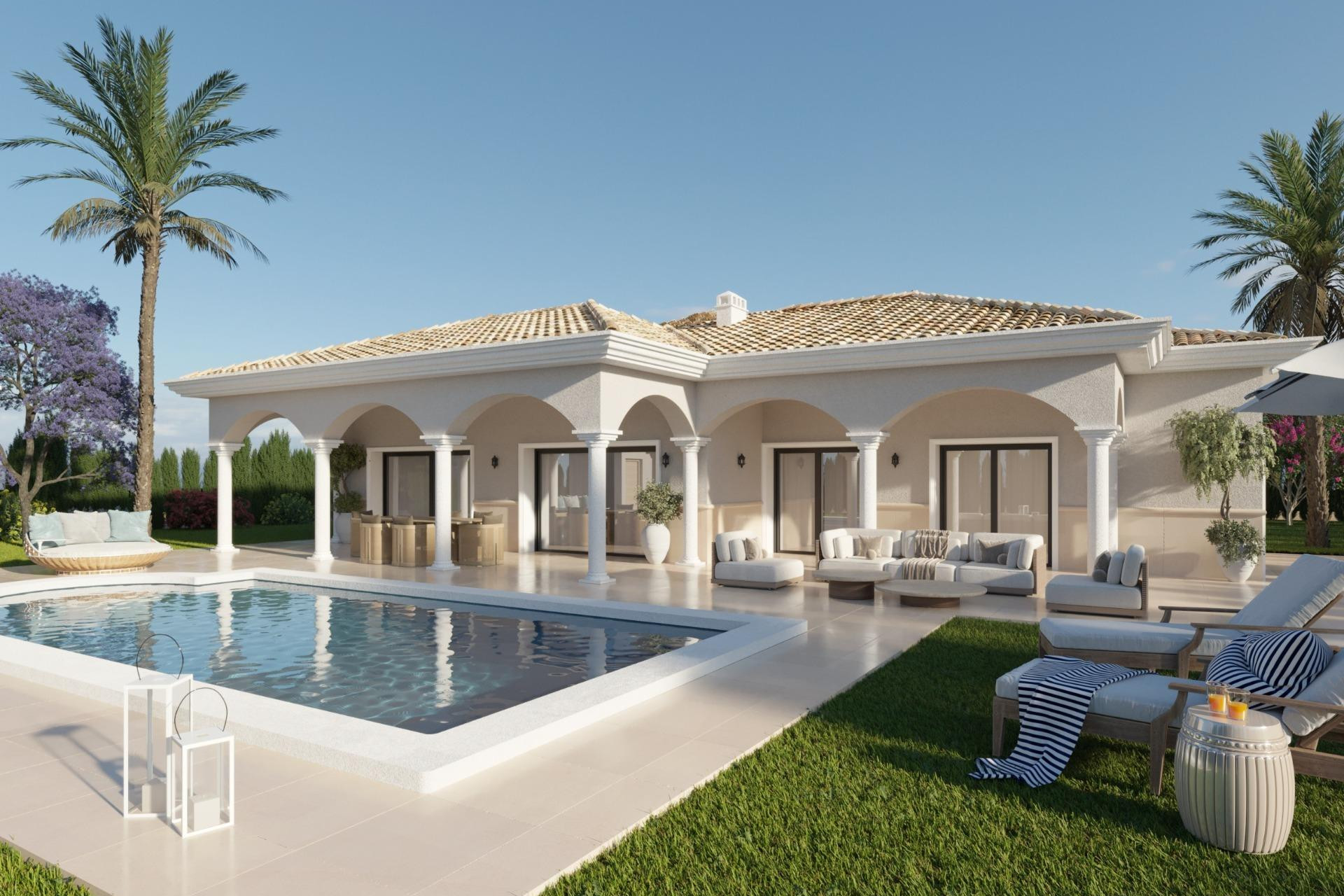 Nieuwbouw woningen - 3. Halfvrijstaand huis - Pinoso - Costa Blanca Noord