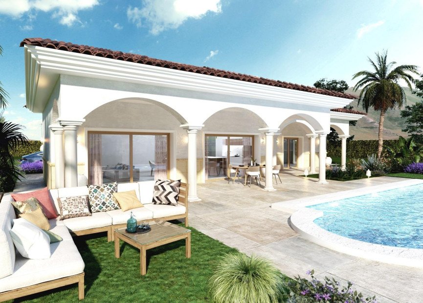 Nieuwbouw woningen - 3. Halfvrijstaand huis - Pinoso - Costa Blanca Noord