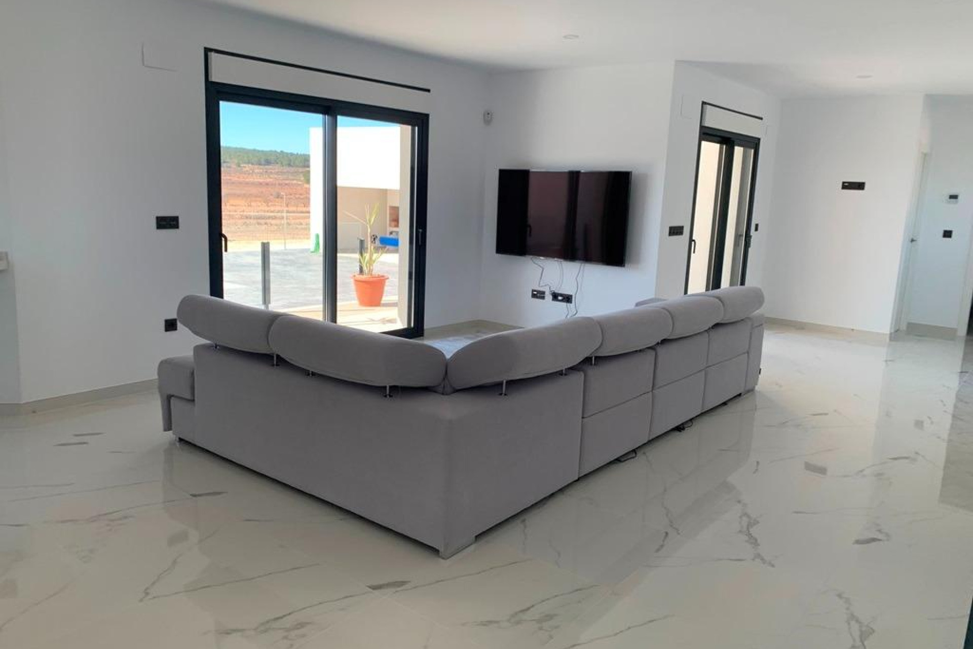 Nieuwbouw woningen - 3. Halfvrijstaand huis - Pinoso - Costa Blanca Noord