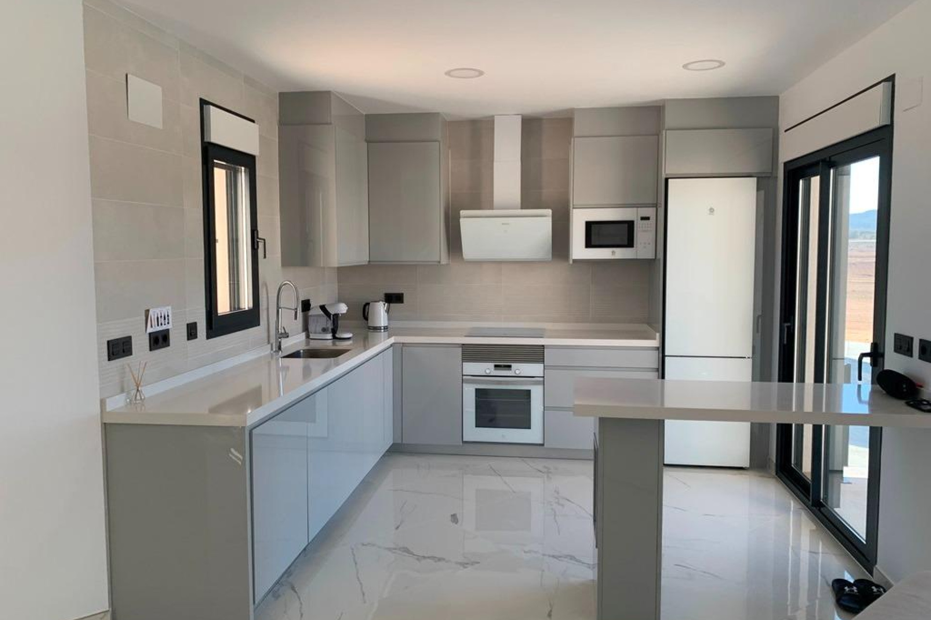 Nieuwbouw woningen - 3. Halfvrijstaand huis - Pinoso - Costa Blanca Noord