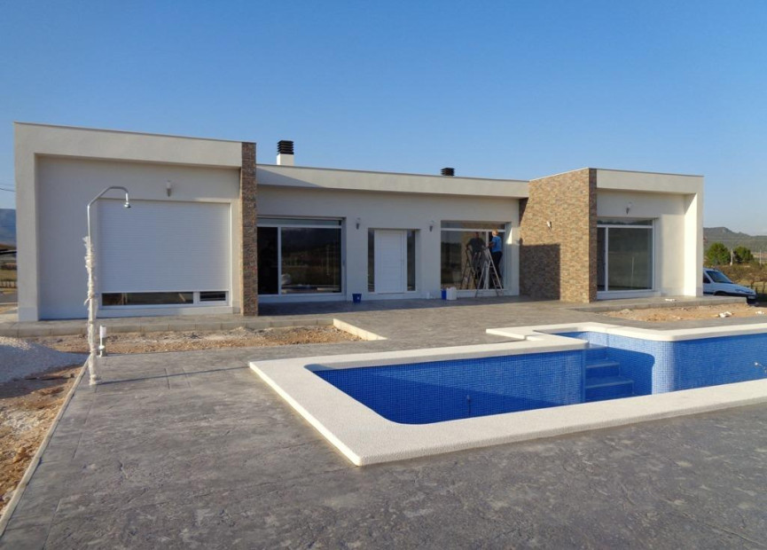 Nieuwbouw woningen - 3. Halfvrijstaand huis - Pinoso - Costa Blanca Noord
