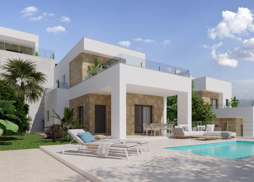Nieuwbouw woningen - 3. Halfvrijstaand huis - Polop - Costa Blanca Noord