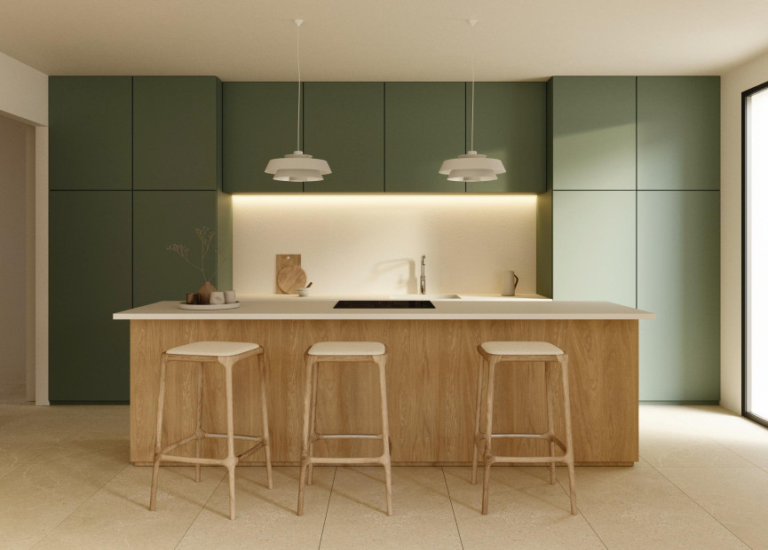 Nieuwbouw woningen - 3. Halfvrijstaand huis - Polop - Costa Blanca Noord