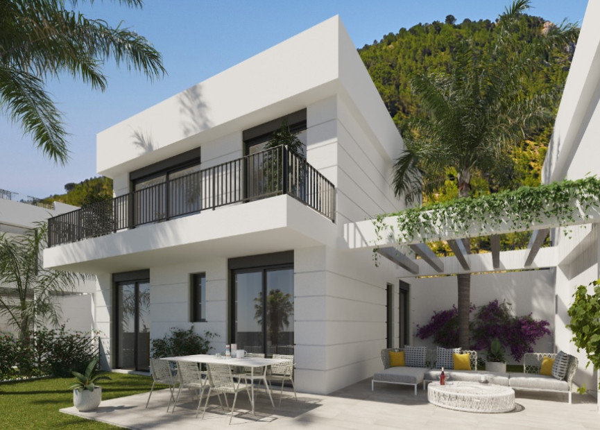 Nieuwbouw woningen - 3. Halfvrijstaand huis - Polop - Costa Blanca Noord