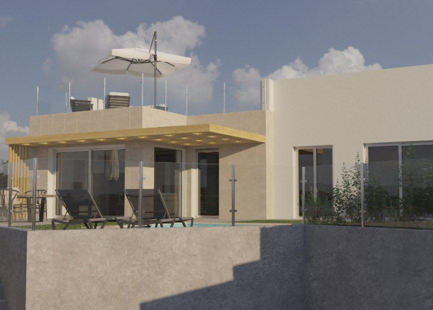 Nieuwbouw woningen - 3. Halfvrijstaand huis - Polop - Costa Blanca Noord