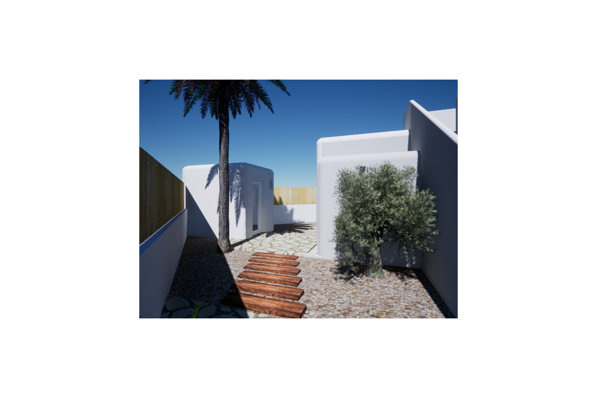 Nieuwbouw woningen - 3. Halfvrijstaand huis - Polop - Costa Blanca Noord