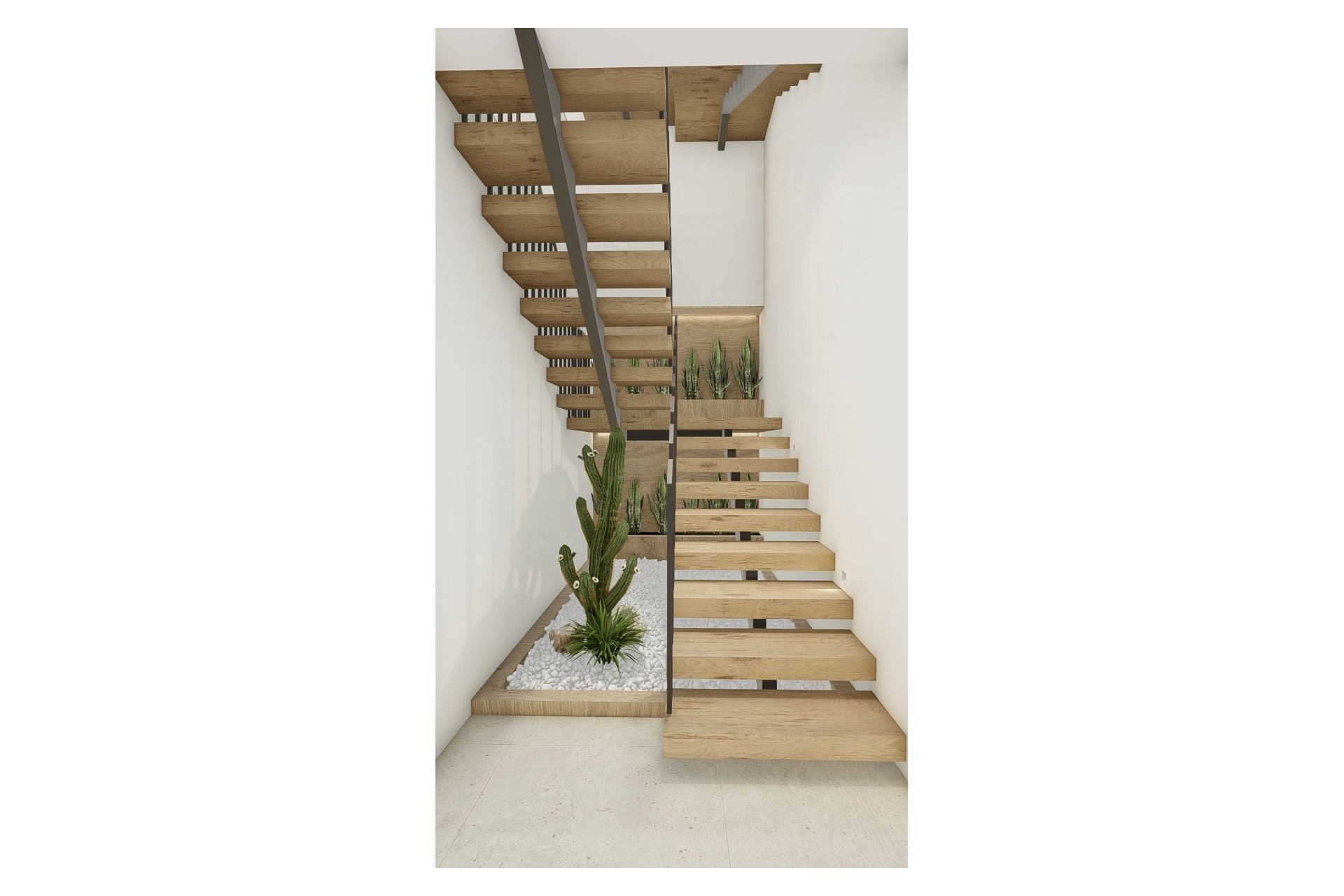 Nieuwbouw woningen - 3. Halfvrijstaand huis - Polop - Costa Blanca Noord