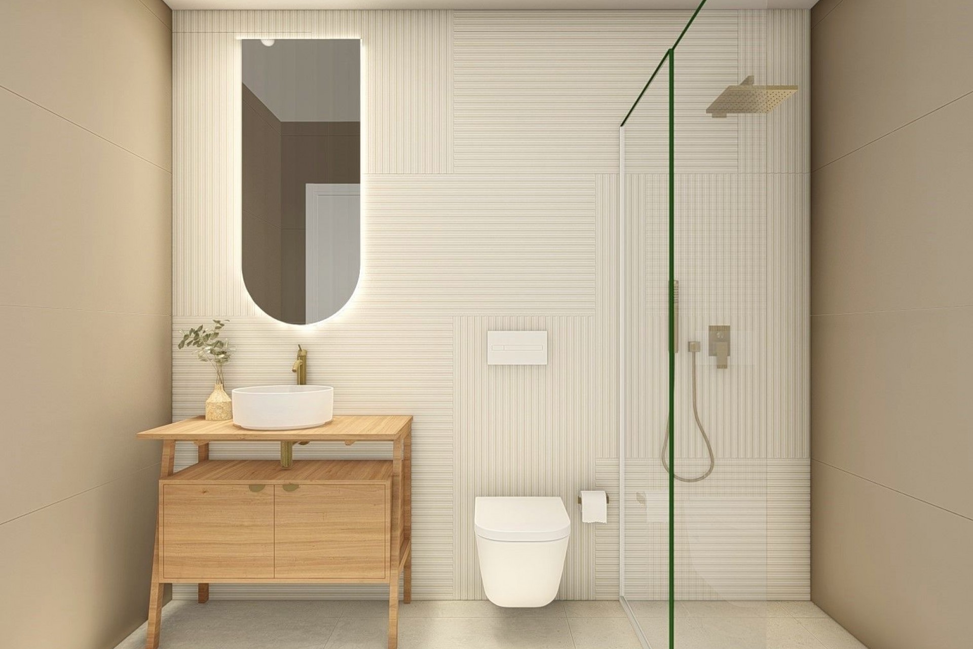 Nieuwbouw woningen - 3. Halfvrijstaand huis - Polop - Costa Blanca Noord