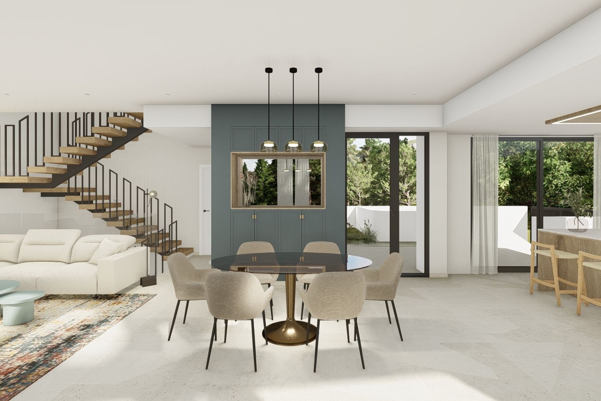 Nieuwbouw woningen - 3. Halfvrijstaand huis - Polop - Costa Blanca Noord