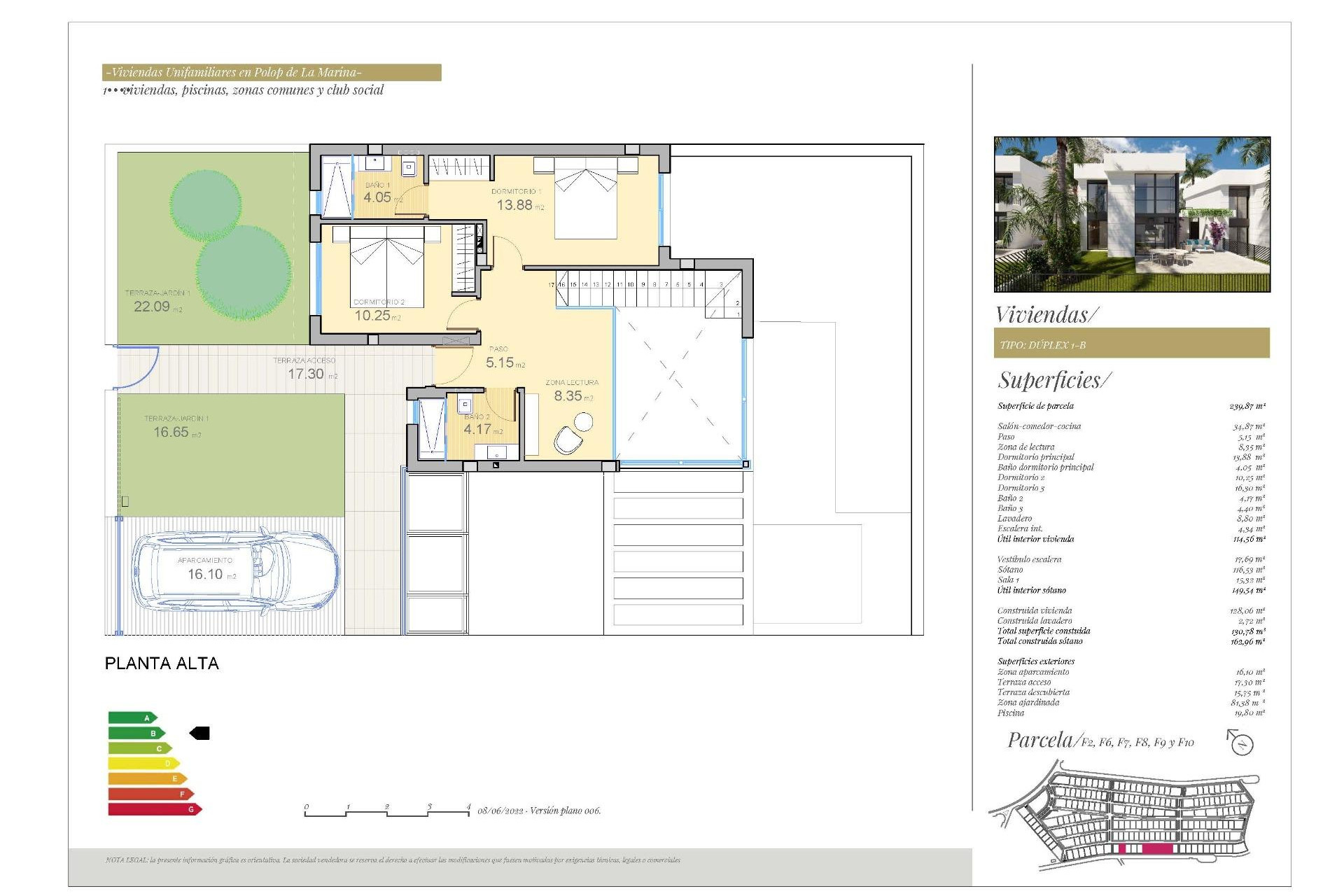 Nieuwbouw woningen - 3. Halfvrijstaand huis - Polop - Costa Blanca Zuid