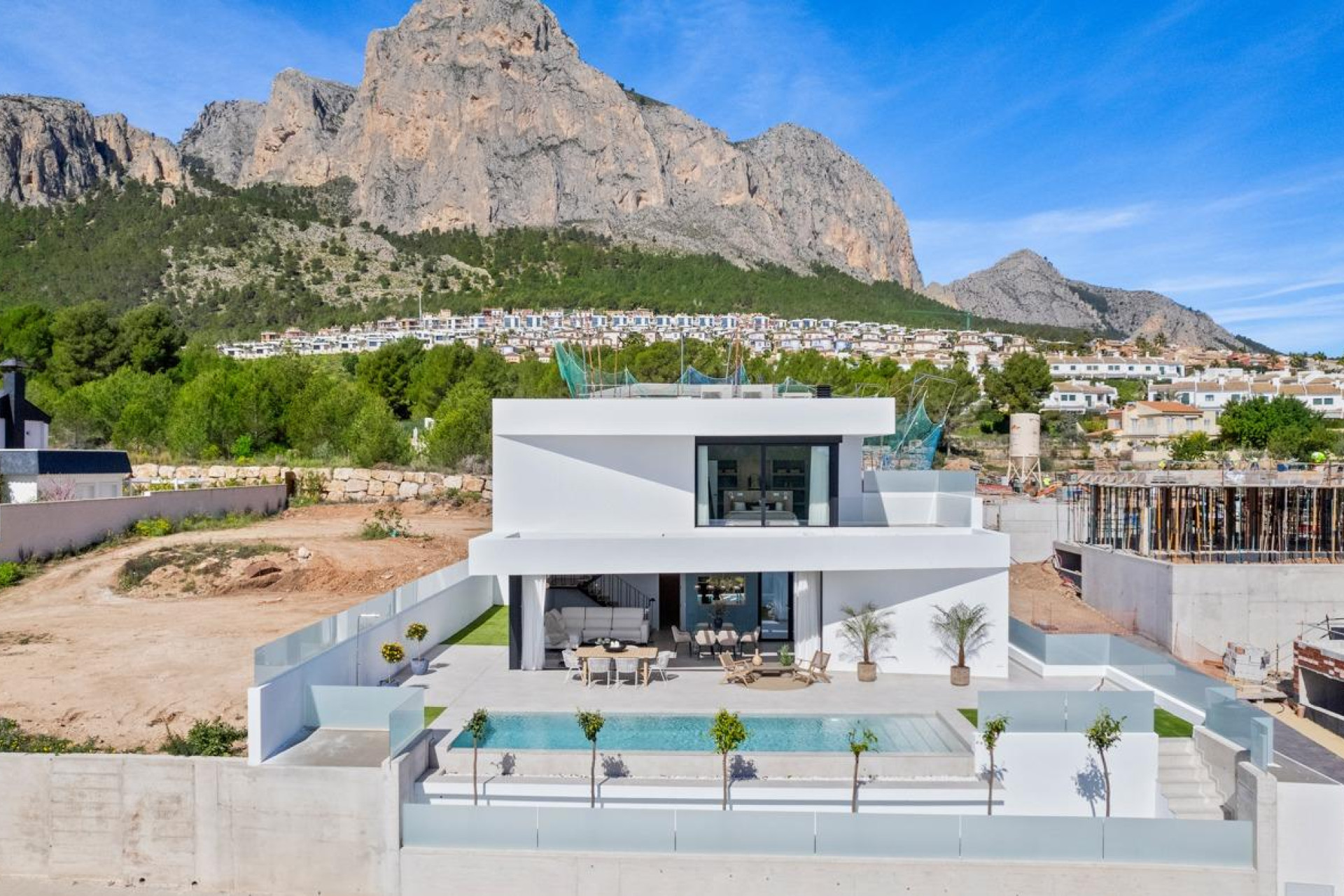 Nieuwbouw woningen - 3. Halfvrijstaand huis - Polop - Costa Blanca Zuid