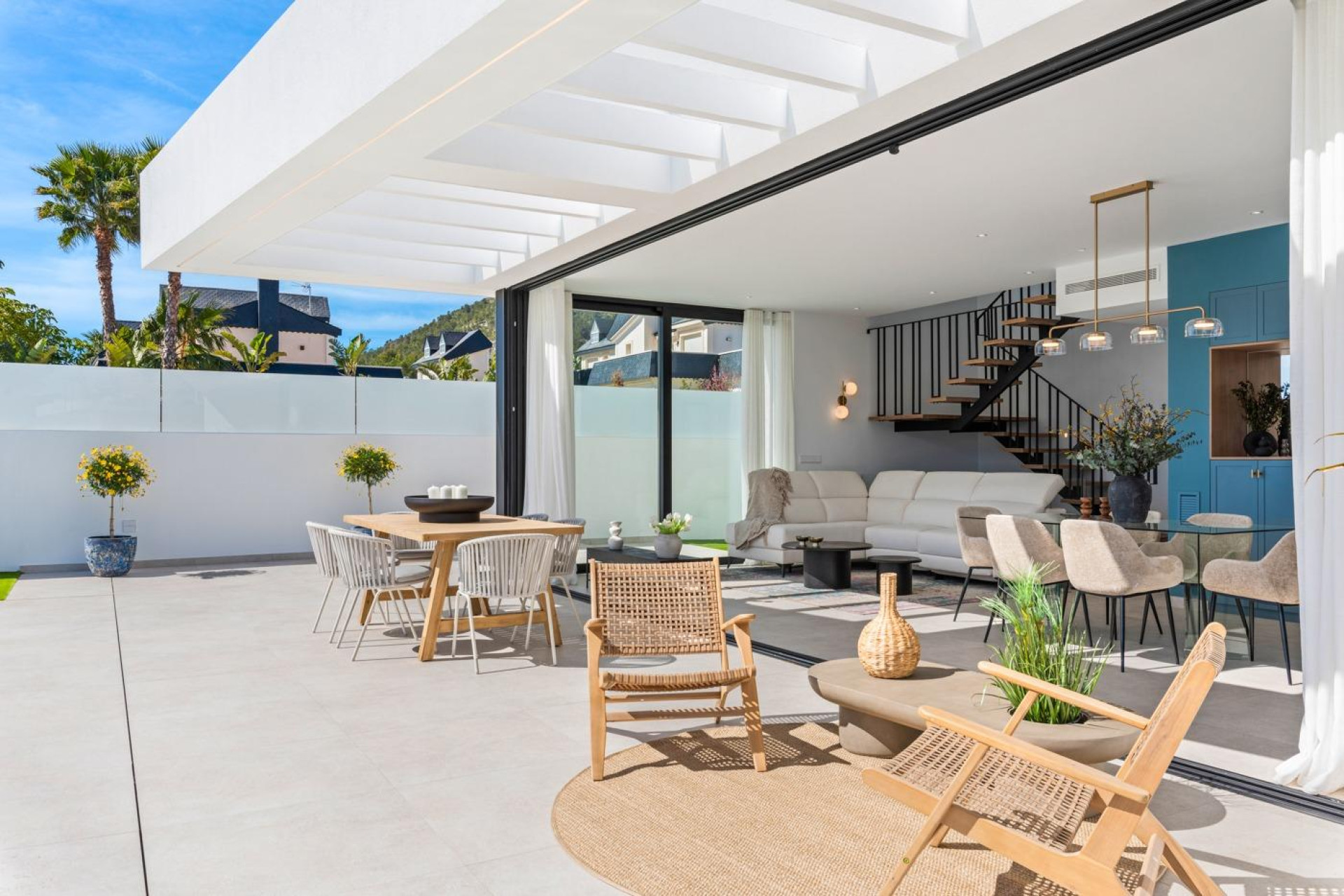 Nieuwbouw woningen - 3. Halfvrijstaand huis - Polop - Costa Blanca Zuid