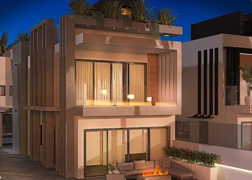 Nieuwbouw woningen - 3. Halfvrijstaand huis - Puerto de Mazarron - Costa Calida