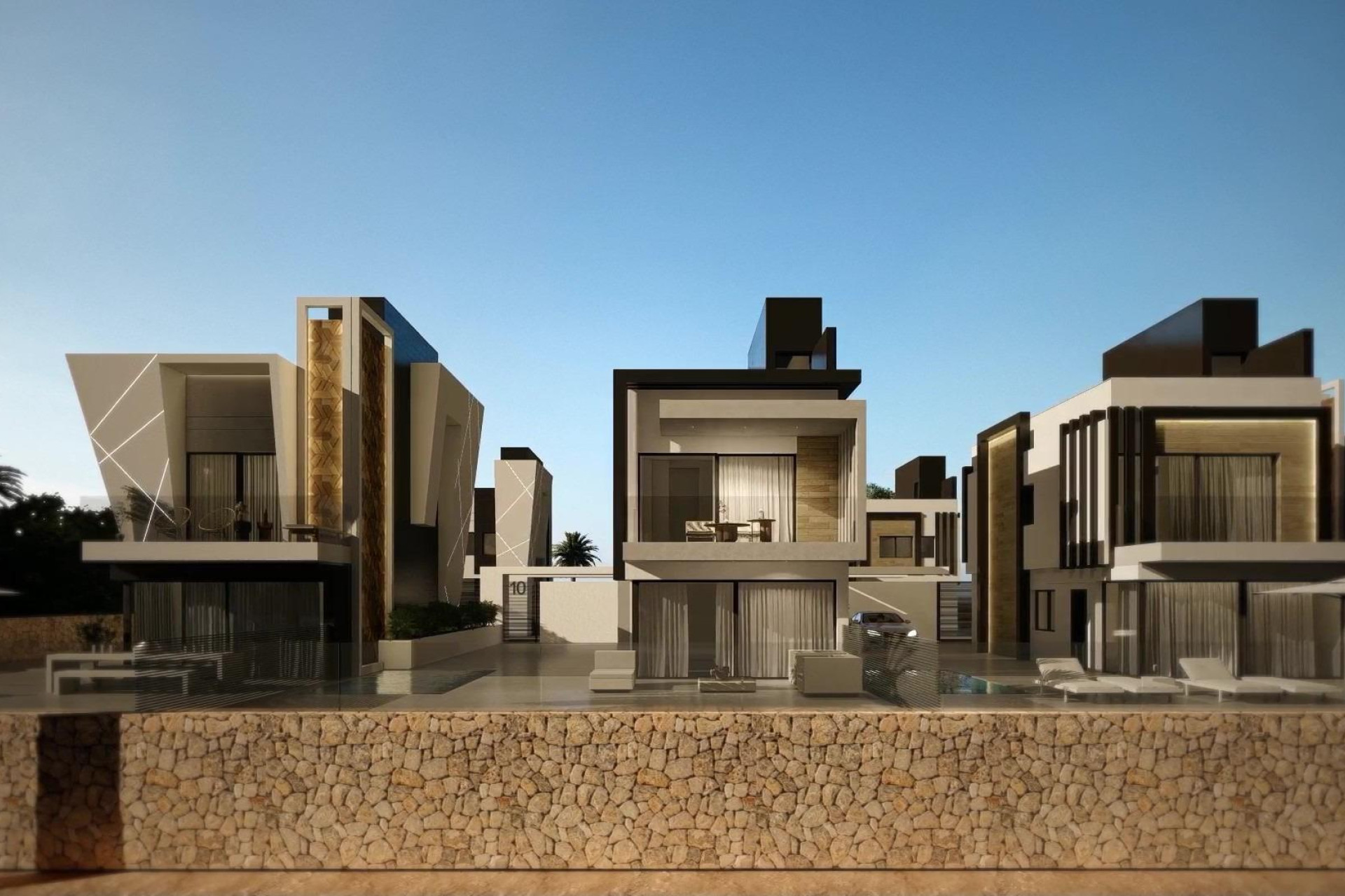 Nieuwbouw woningen - 3. Halfvrijstaand huis - Puerto de Mazarron - Costa Calida