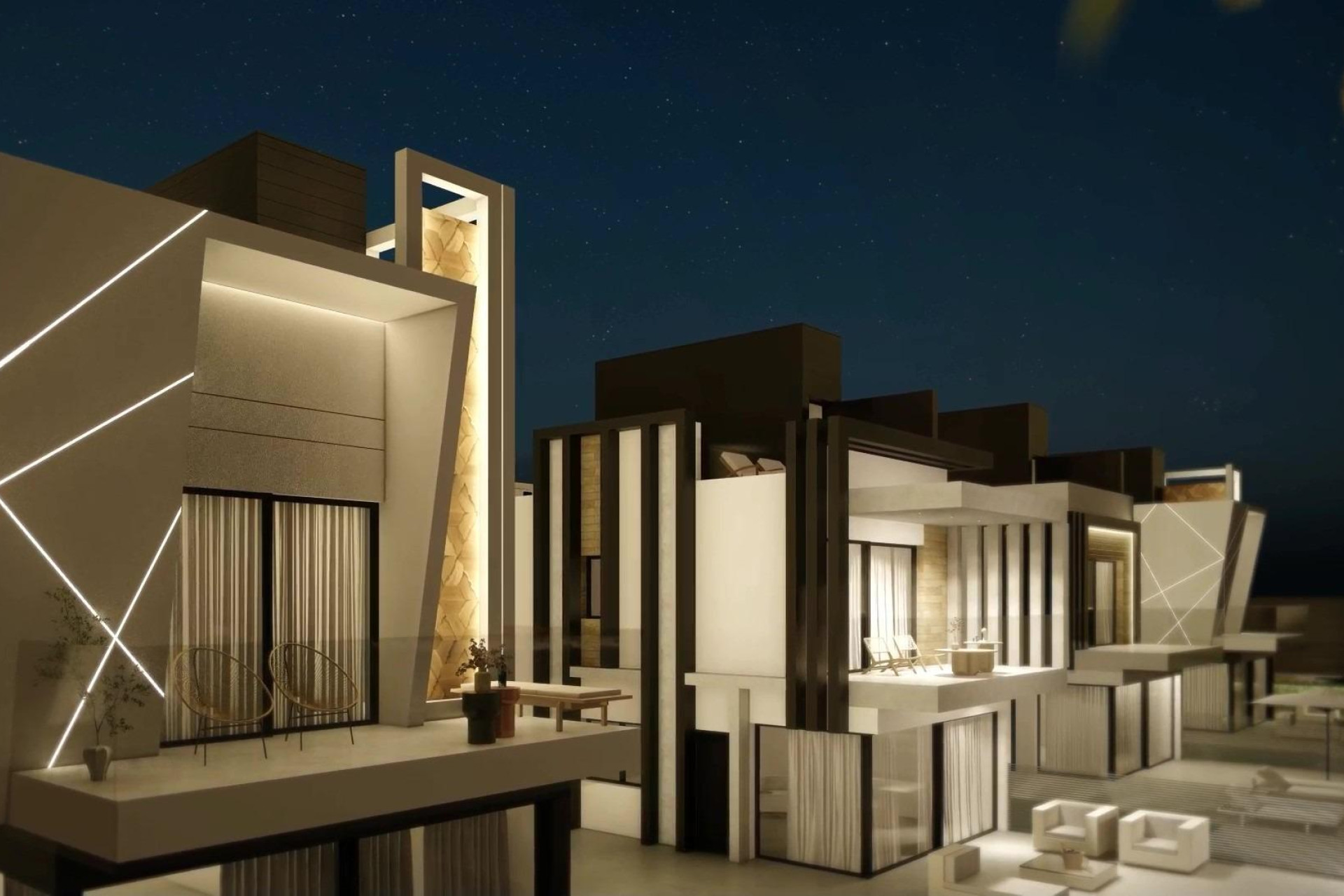 Nieuwbouw woningen - 3. Halfvrijstaand huis - Puerto de Mazarron - Costa Calida