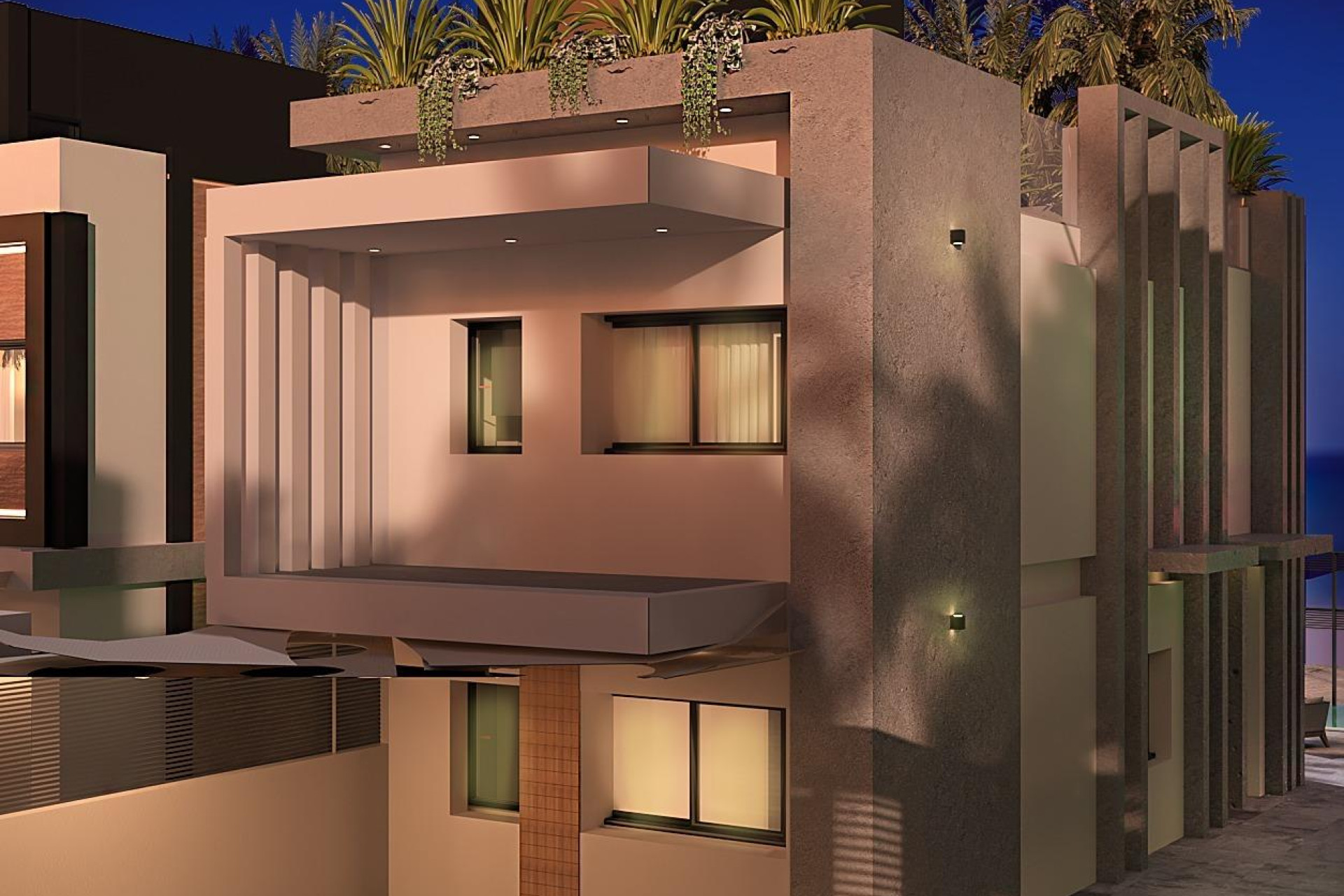 Nieuwbouw woningen - 3. Halfvrijstaand huis - Puerto de Mazarron - Costa Calida