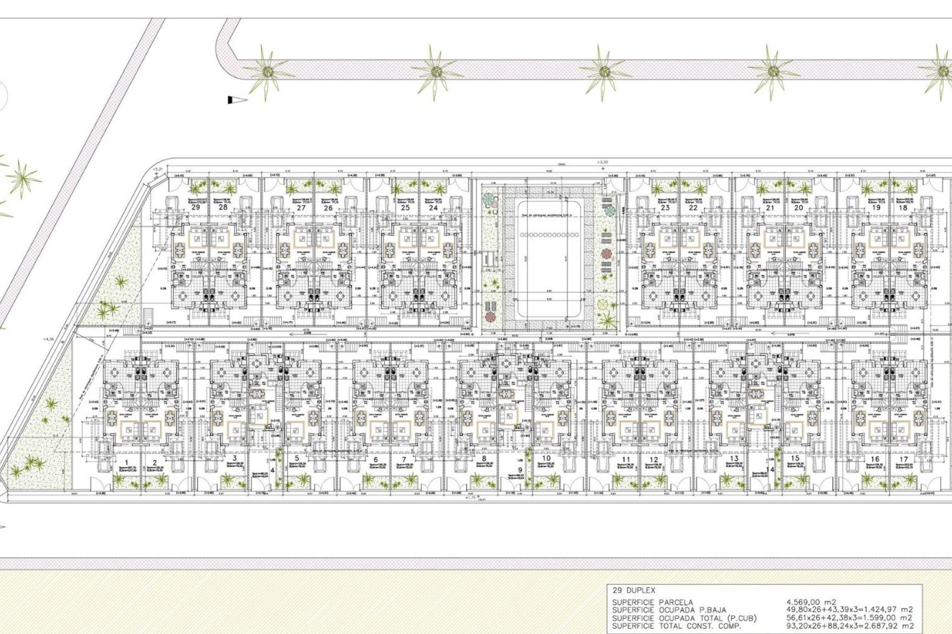 Nieuwbouw woningen - 3. Halfvrijstaand huis - Puerto de Mazarron - Mar De Plata