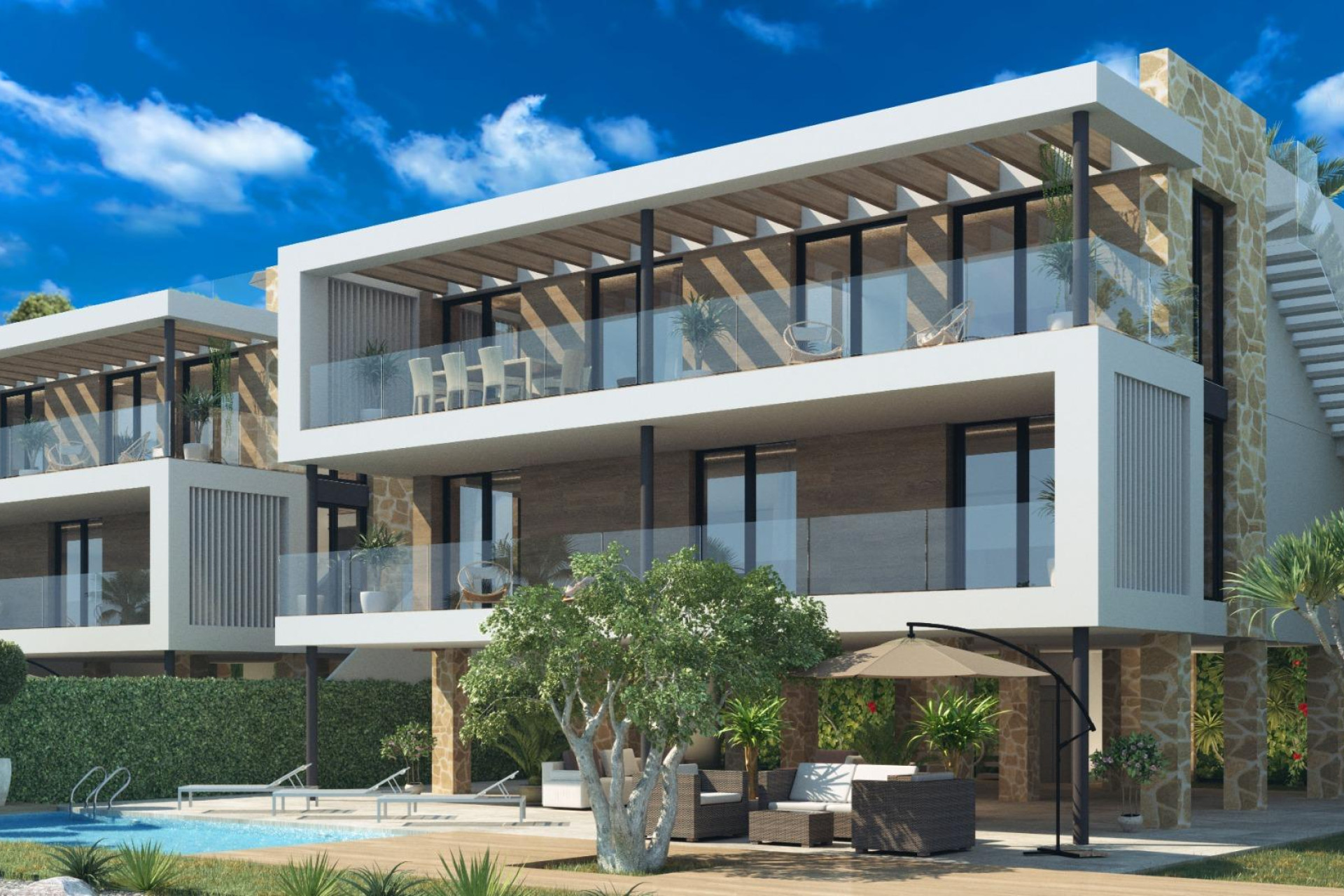 Nieuwbouw woningen - 3. Halfvrijstaand huis - Rojales - Costa Blanca Zuid