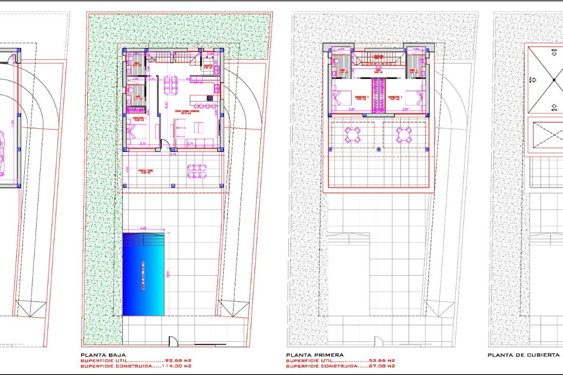 Nieuwbouw woningen - 3. Halfvrijstaand huis - Rojales - Costa Blanca Zuid