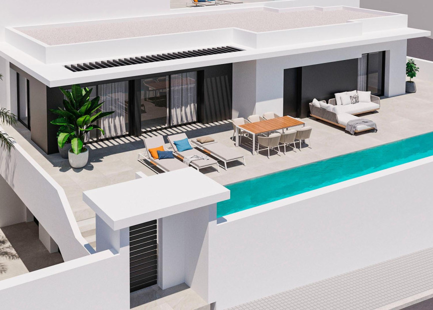 Nieuwbouw woningen - 3. Halfvrijstaand huis - Rojales - Costa Blanca Zuid