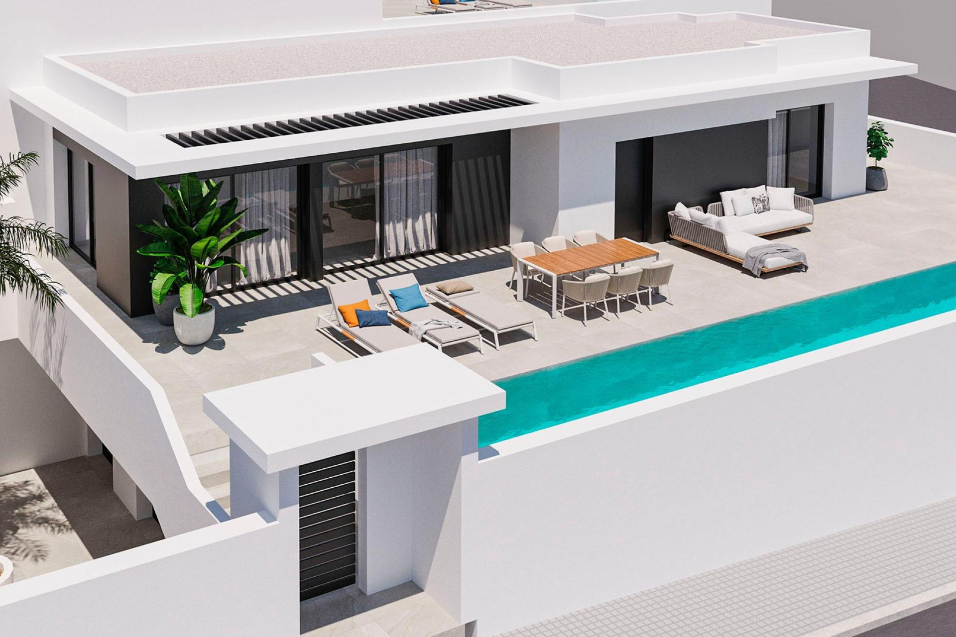 Nieuwbouw woningen - 3. Halfvrijstaand huis - Rojales - Costa Blanca Zuid