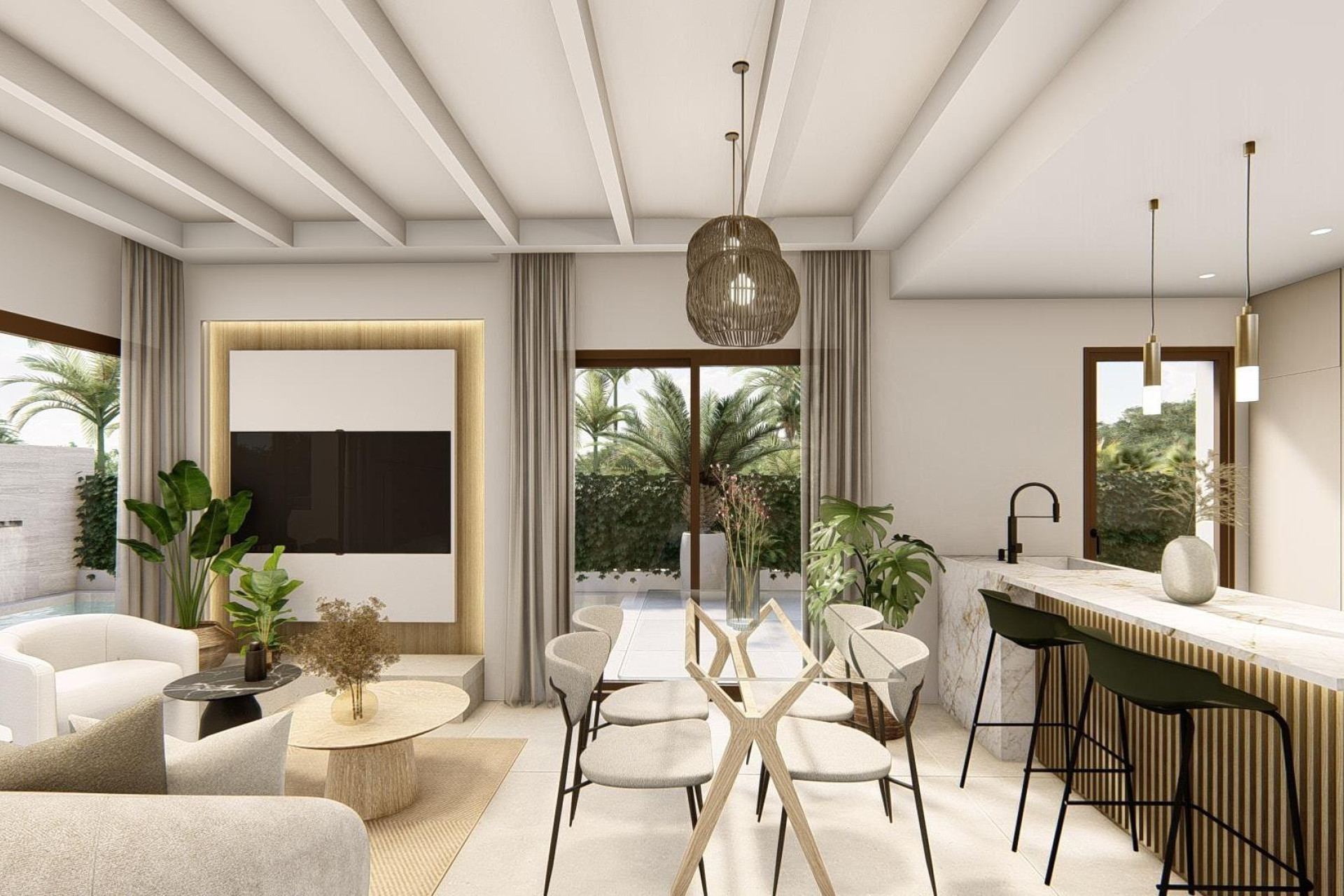 Nieuwbouw woningen - 3. Halfvrijstaand huis - Rojales - Costa Blanca Zuid