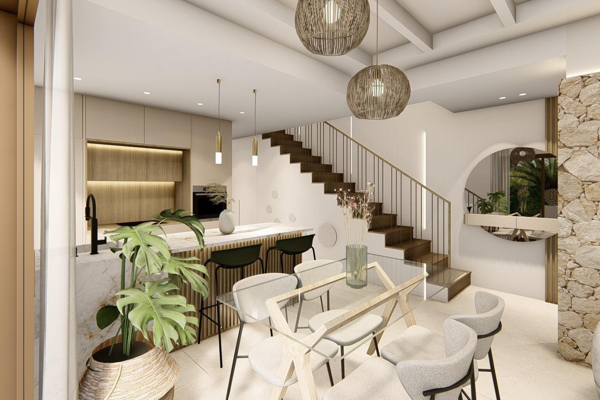 Nieuwbouw woningen - 3. Halfvrijstaand huis - Rojales - Costa Blanca Zuid