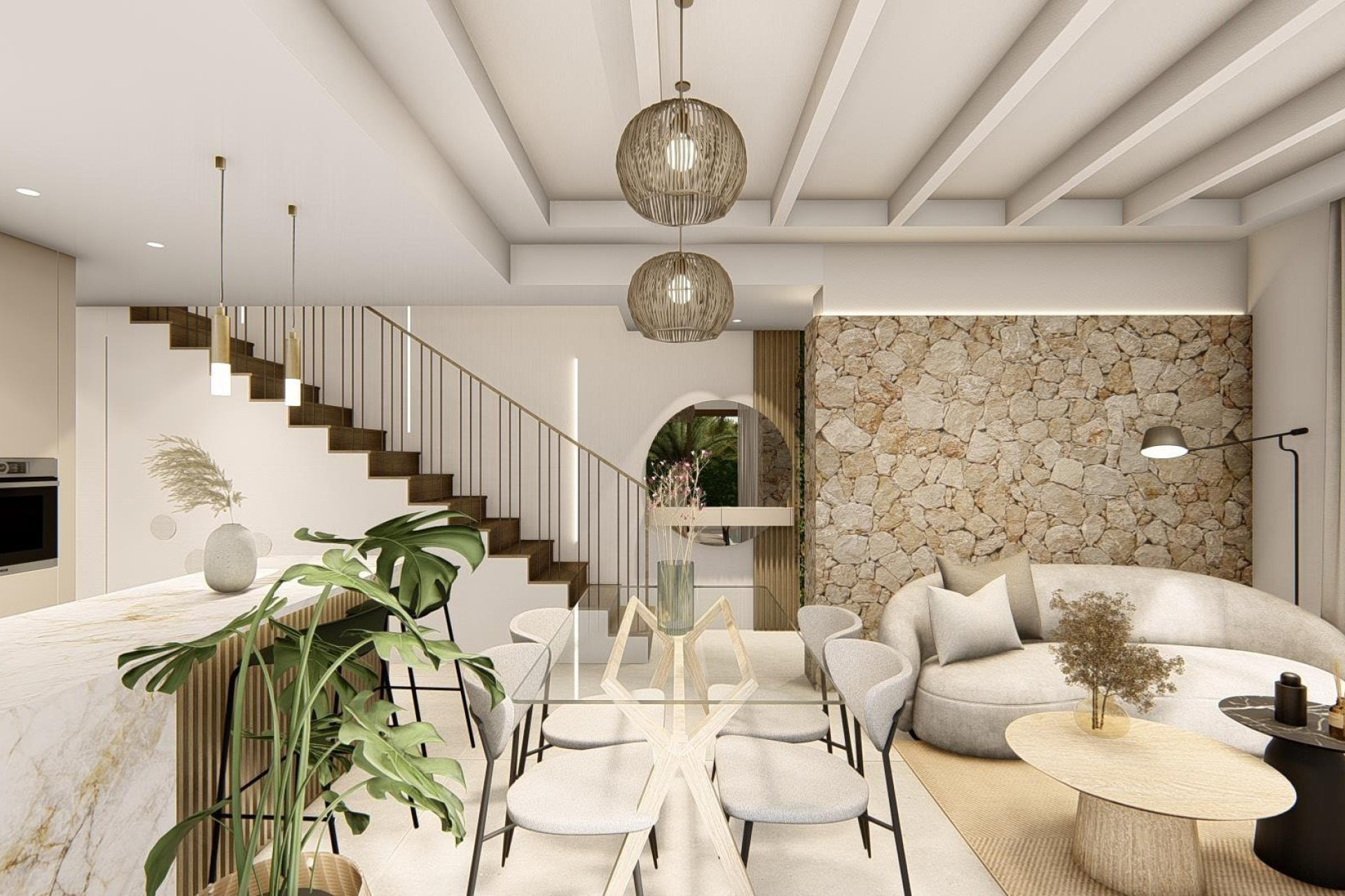 Nieuwbouw woningen - 3. Halfvrijstaand huis - Rojales - Costa Blanca Zuid