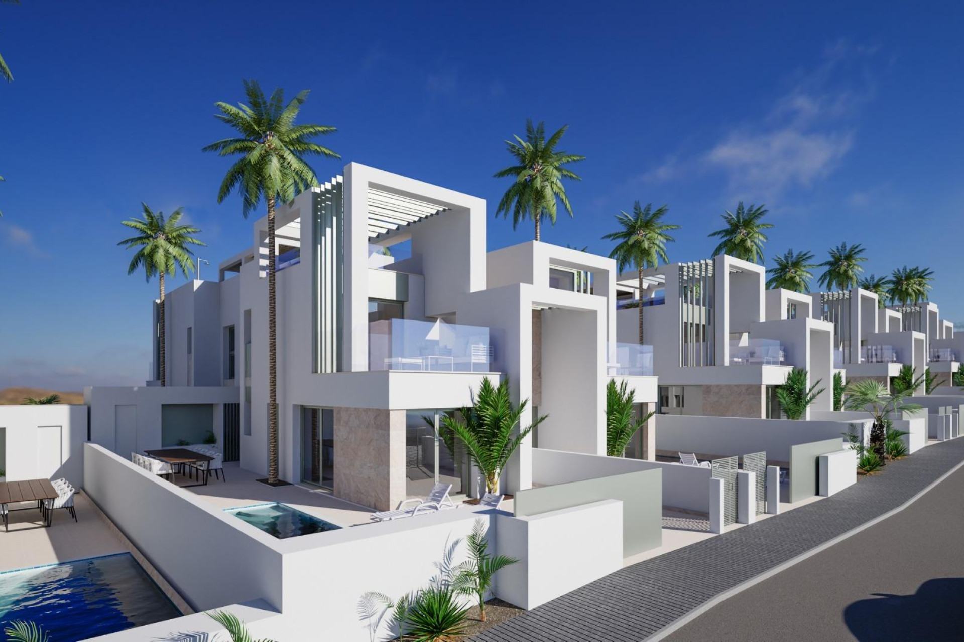 Nieuwbouw woningen - 3. Halfvrijstaand huis - Rojales - Costa Blanca Zuid