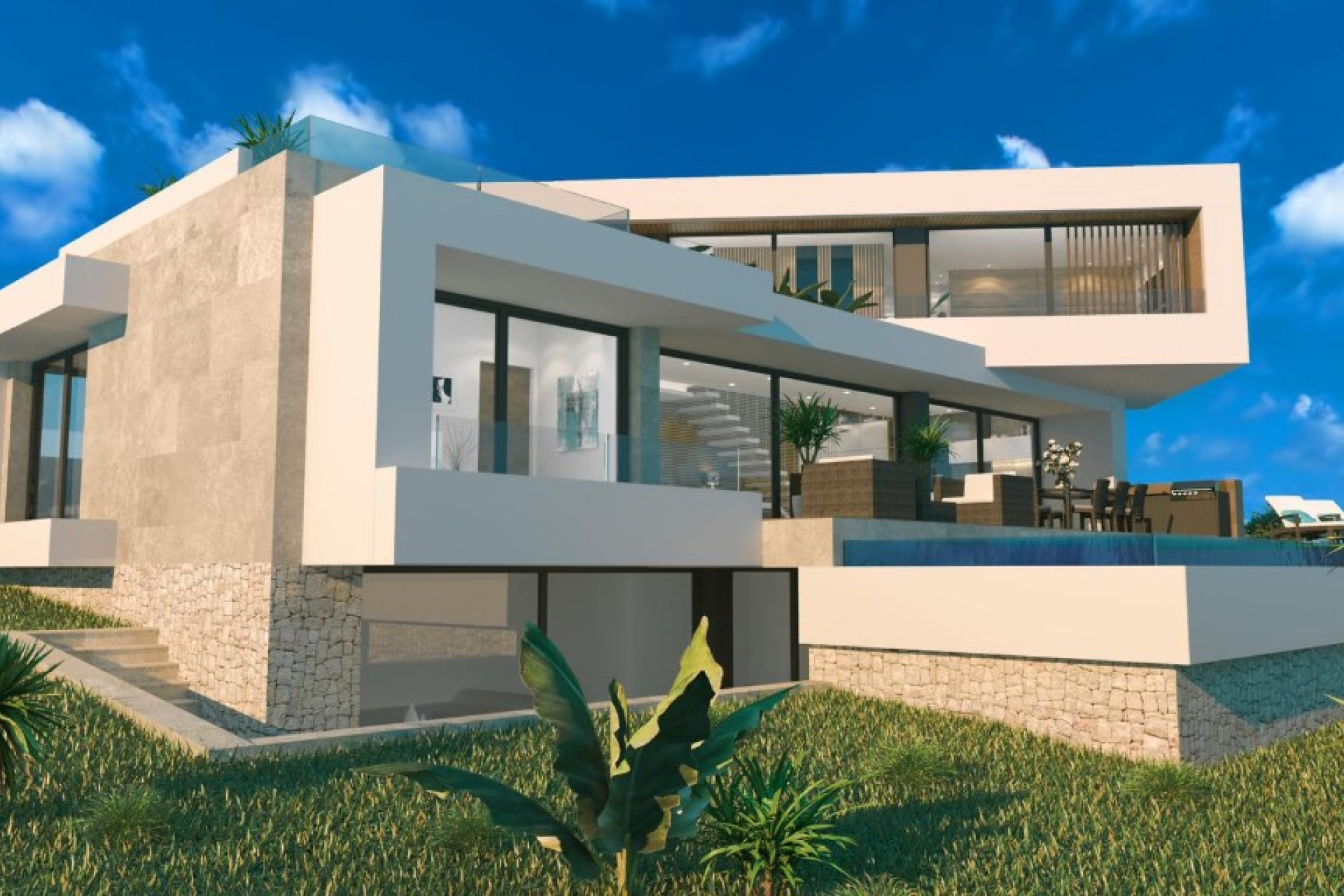 Nieuwbouw woningen - 3. Halfvrijstaand huis - Rojales - Costa Blanca Zuid
