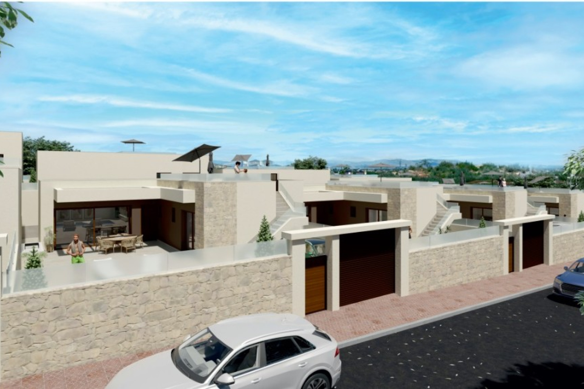 Nieuwbouw woningen - 3. Halfvrijstaand huis - Rojales - Costa Blanca Zuid