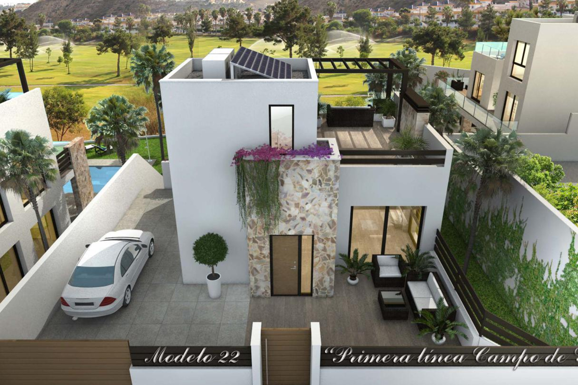 Nieuwbouw woningen - 3. Halfvrijstaand huis - Rojales - Costa Blanca Zuid