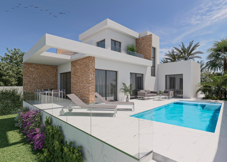 Nieuwbouw woningen - 3. Halfvrijstaand huis - San Fulgencio - Costa Blanca Zuid