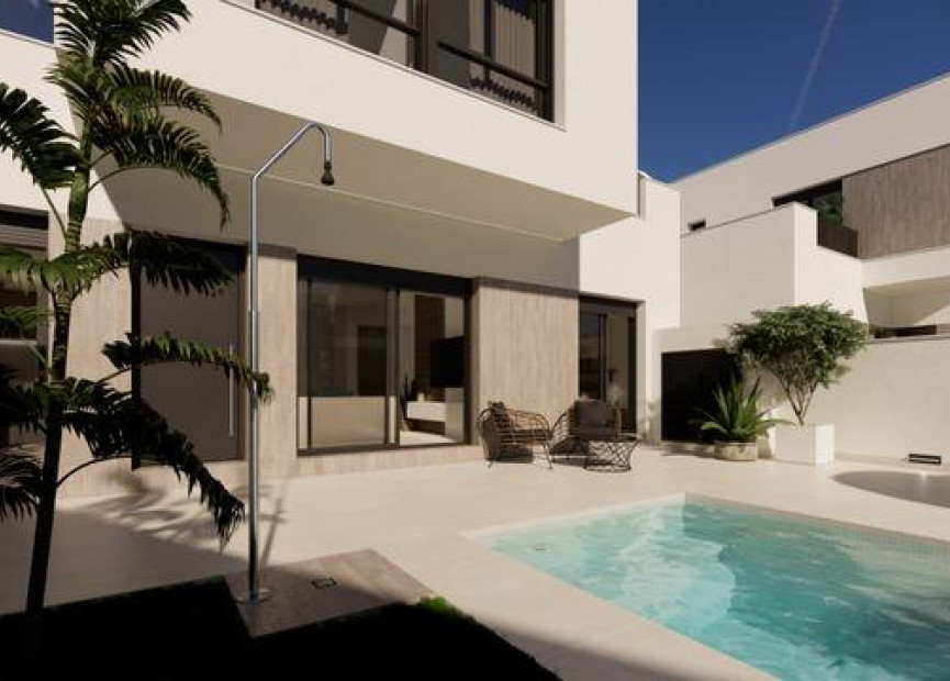 Nieuwbouw woningen - 3. Halfvrijstaand huis - San Fulgencio - Costa Blanca Zuid