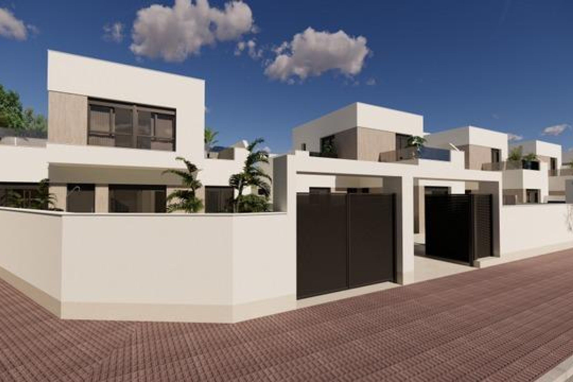 Nieuwbouw woningen - 3. Halfvrijstaand huis - San Fulgencio - Costa Blanca Zuid