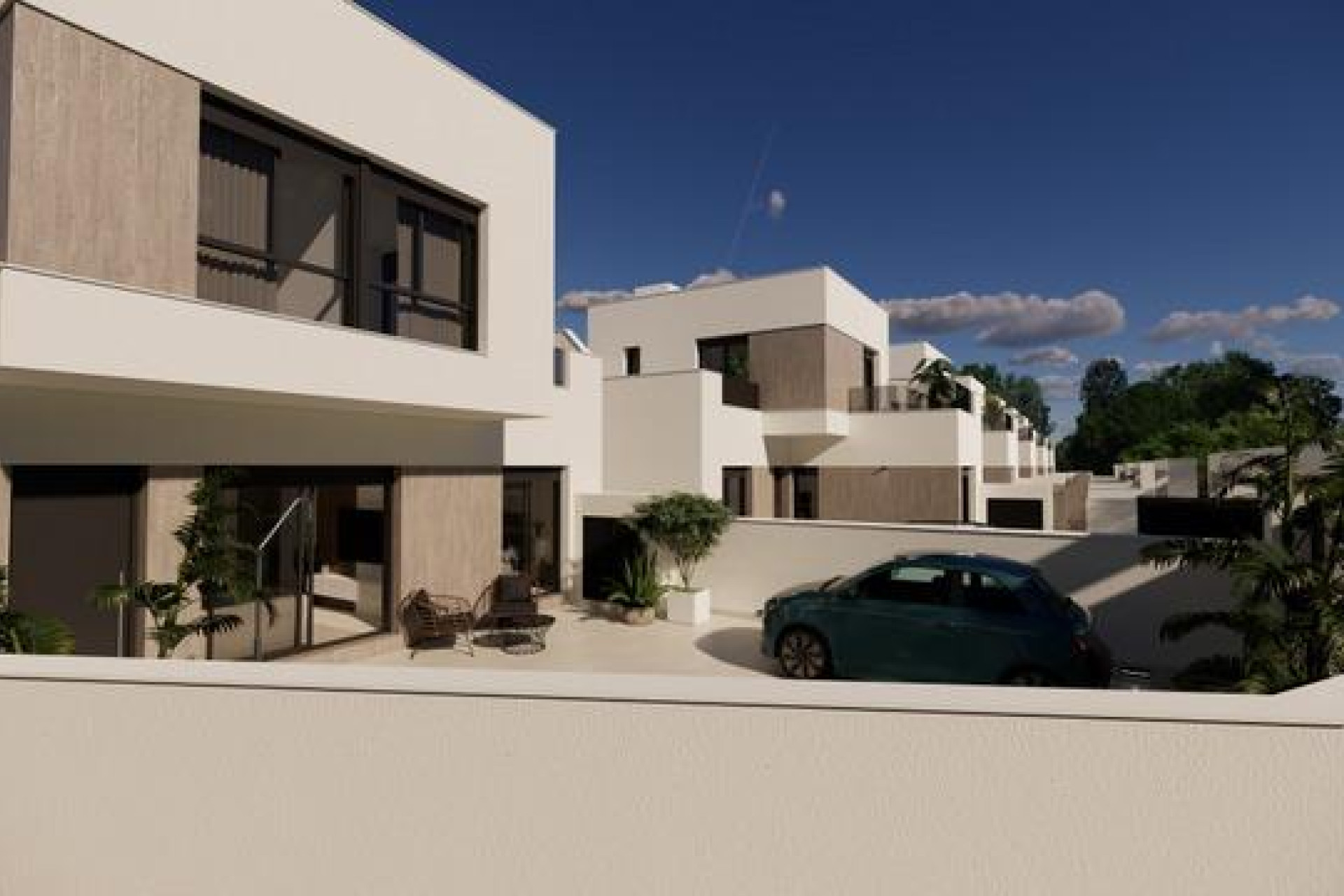Nieuwbouw woningen - 3. Halfvrijstaand huis - San Fulgencio - Costa Blanca Zuid