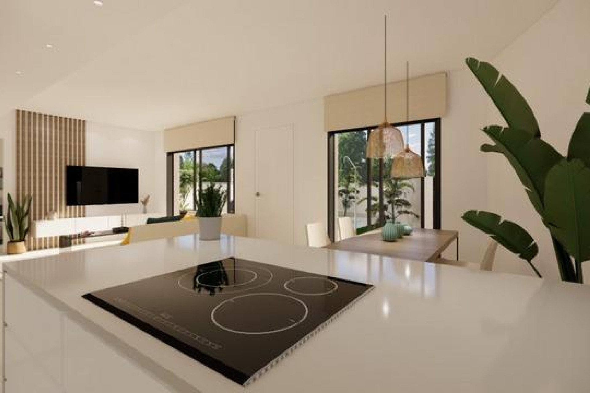 Nieuwbouw woningen - 3. Halfvrijstaand huis - San Fulgencio - Costa Blanca Zuid