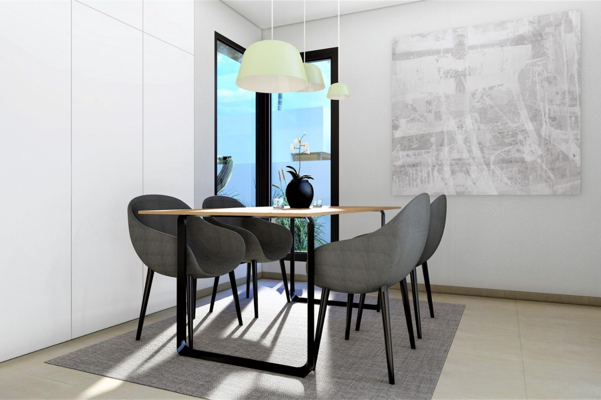 Nieuwbouw woningen - 3. Halfvrijstaand huis - San Fulgencio - Costa Blanca Zuid