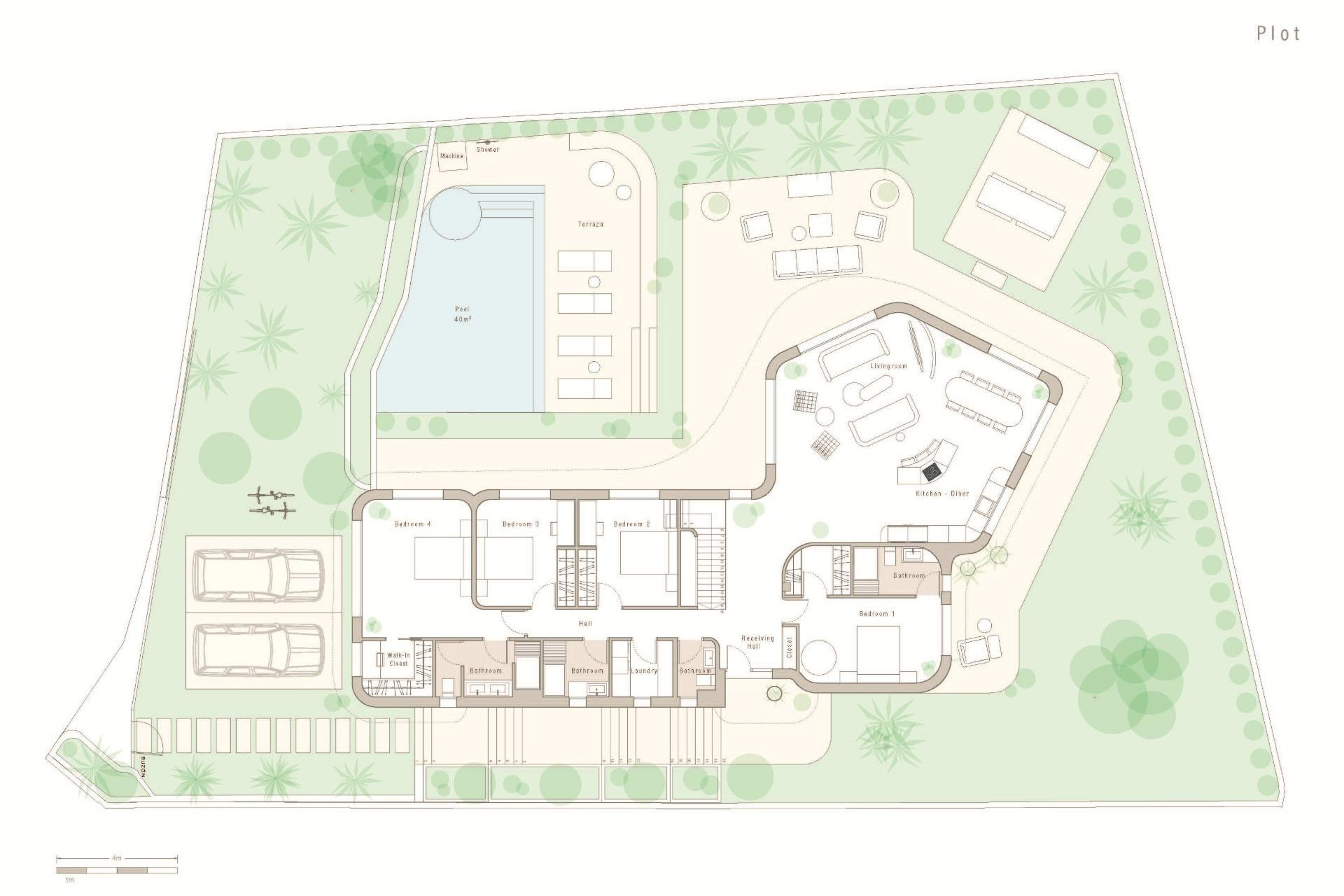 Nieuwbouw woningen - 3. Halfvrijstaand huis - San Fulgencio - Costa Blanca Zuid