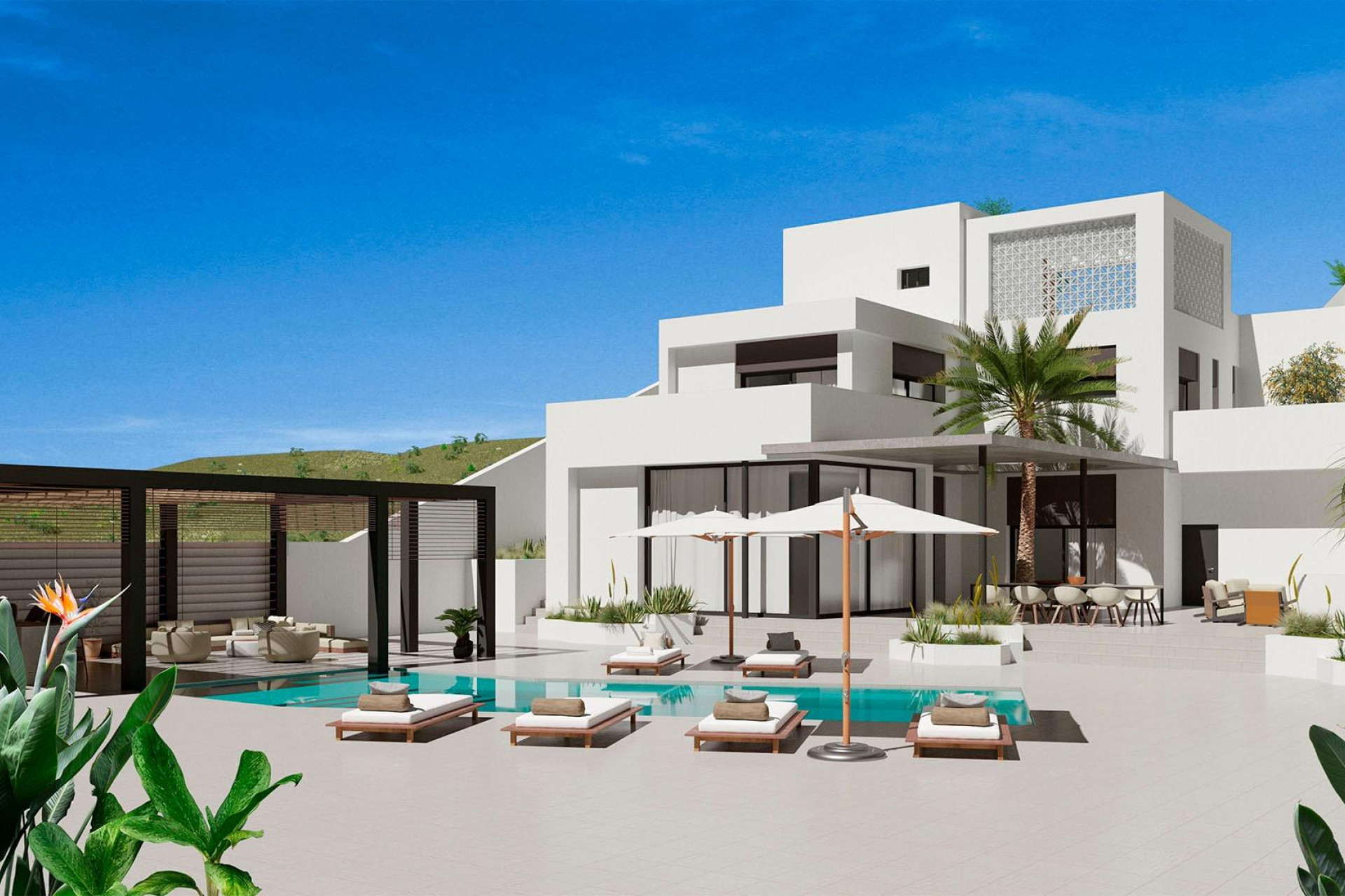 Nieuwbouw woningen - 3. Halfvrijstaand huis - San Fulgencio - Costa Blanca Zuid