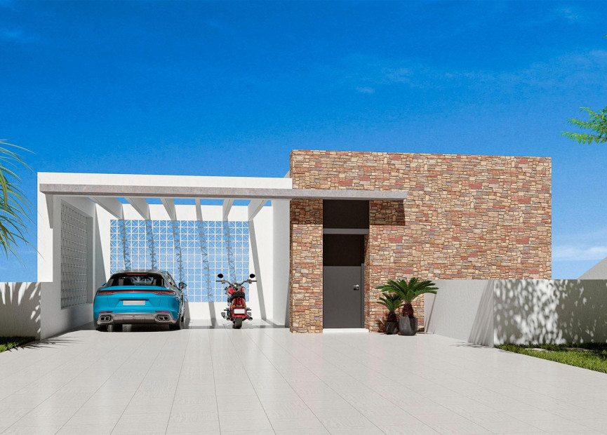 Nieuwbouw woningen - 3. Halfvrijstaand huis - San Fulgencio - Costa Blanca Zuid