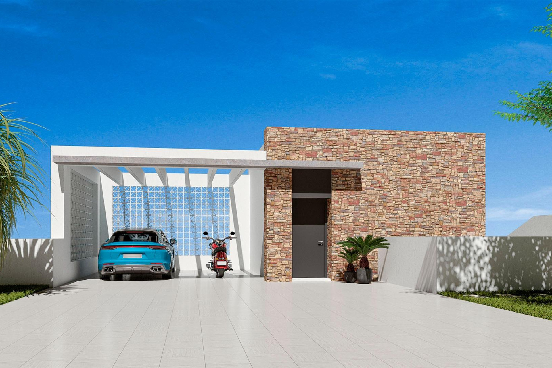Nieuwbouw woningen - 3. Halfvrijstaand huis - San Fulgencio - Costa Blanca Zuid