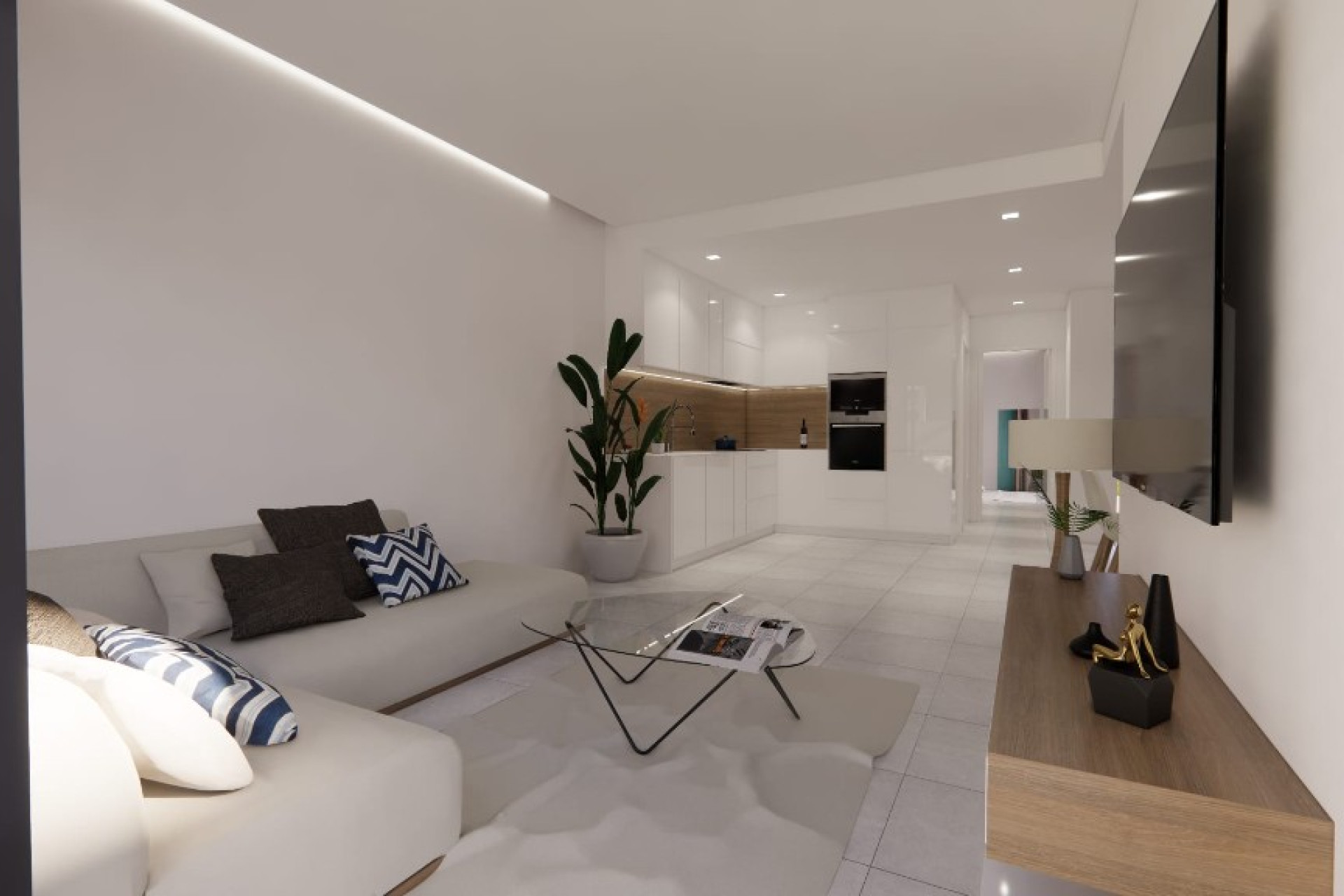 Nieuwbouw woningen - 3. Halfvrijstaand huis - San Fulgencio - Costa Blanca Zuid